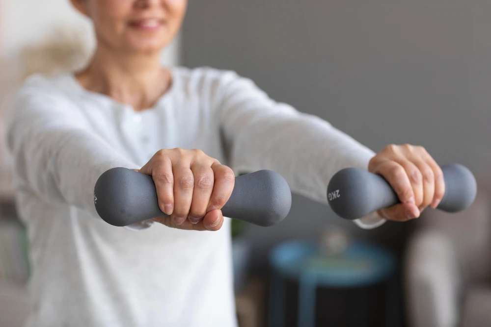 ejercicios de fuerza en la menopausia