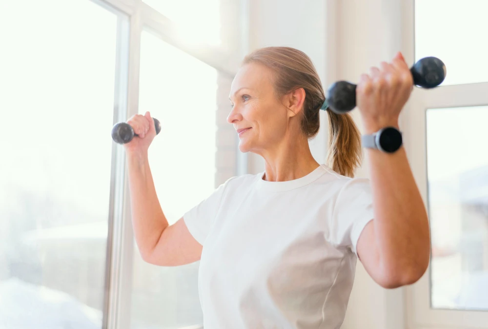 ejercicios fuerza en la menopausia