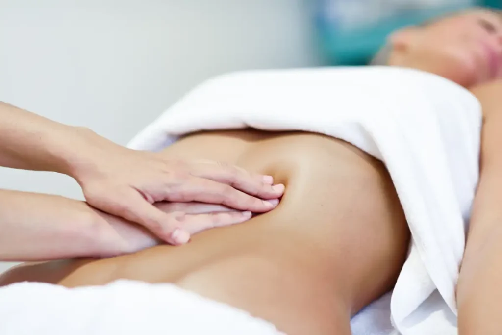 radiofrecuencia masaje abdomen